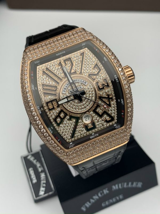 Custom Franck Muller V45 RoseGold - Swiss FM34 - Image 3