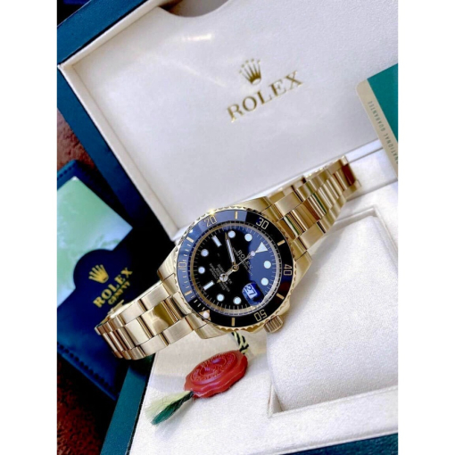 Custom Rolex Submariner Black Gold Dial - Asian Rolex 2 - Image 4