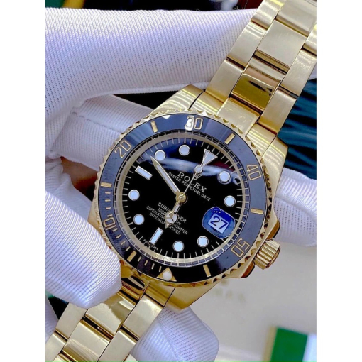 Custom Rolex Submariner Black Gold Dial - Asian Rolex 2 - Image 2