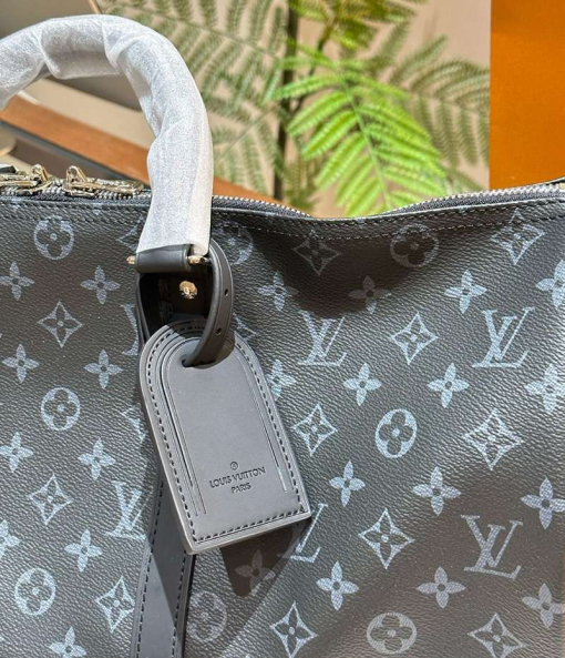 Custom Louis Vuitton Keepall Bandoulière Damier Graphite - Image 8