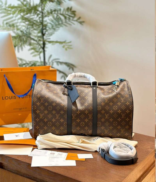 Custom Louis Vuitton Keepall Monogram Duffle - Image 2