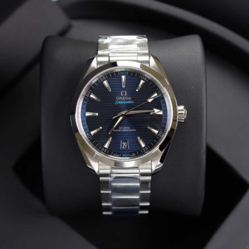 Custom Omega Seamaster Aqua Terra 150M Blue Dial - Swiss Omega 42 - Image 4