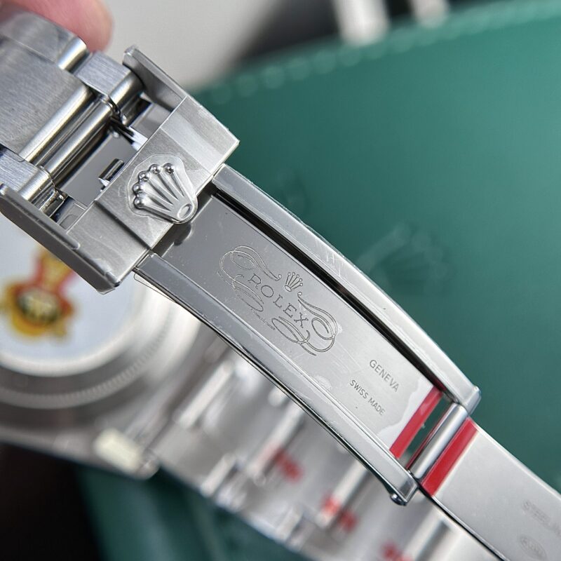 Custom Rolex Explorer II 214270-0003 Black Dial - Swiss 195 - Image 9