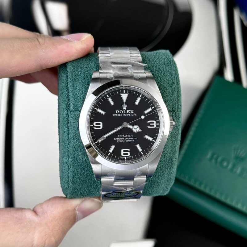 Custom Rolex Explorer II 214270-0003 Black Dial - Swiss 195 - Image 4