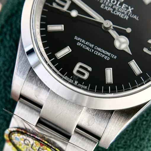 Custom Rolex Explorer II 124270 Black Dial - Swiss 194 - Image 6