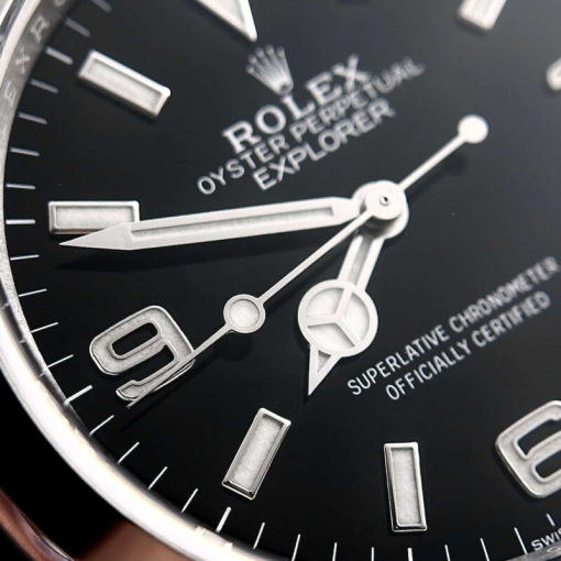 Custom Rolex Explorer II 124270 Black Dial - Swiss 194 - Image 5