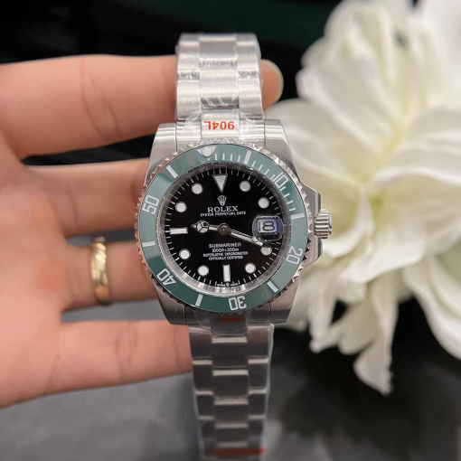 Custom Rolex Submariner Starbuck Green Dial - Asian Rolex 6 - Image 2