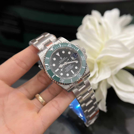 Custom Rolex Submariner Starbuck Green Dial - Asian Rolex 6 - Image 4