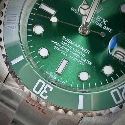 Custom Rolex Submariner Hulk Green Dial - Asian Rolex 7 - Image 6