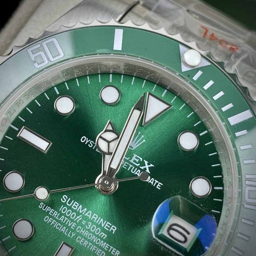 Custom Rolex Submariner Hulk Green Dial - Asian Rolex 7 - Image 5