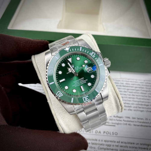 Custom Rolex Submariner Hulk Green Dial - Asian Rolex 7 - Image 4