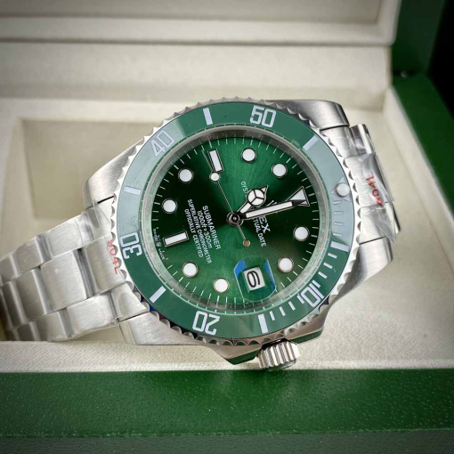 Custom Rolex Submariner Hulk Green Dial - Asian Rolex 7 - Image 2