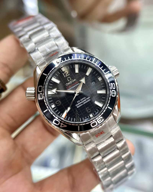 Custom Omega Seamaster Planet Ocean 007 Black - Asia Omega 15 - Image 2