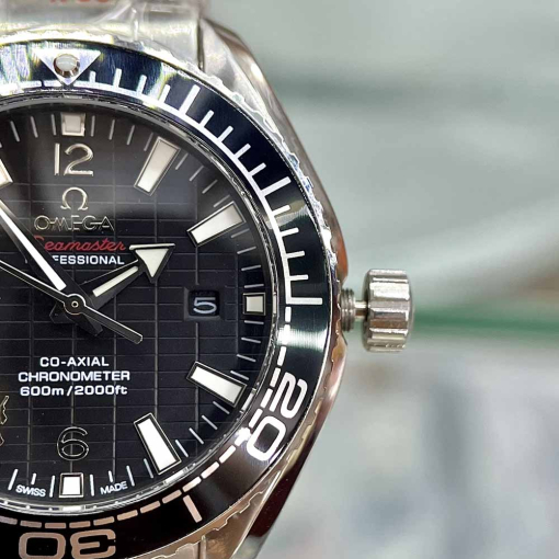 Custom Omega Seamaster Planet Ocean 007 Black - Asia Omega 15 - Image 3