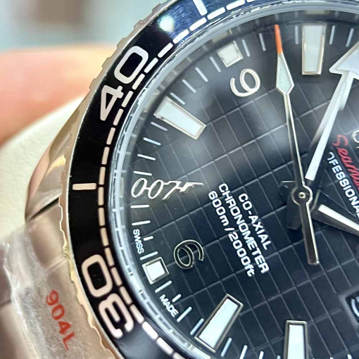 Custom Omega Seamaster Planet Ocean 007 Black - Asia Omega 15 - Image 6