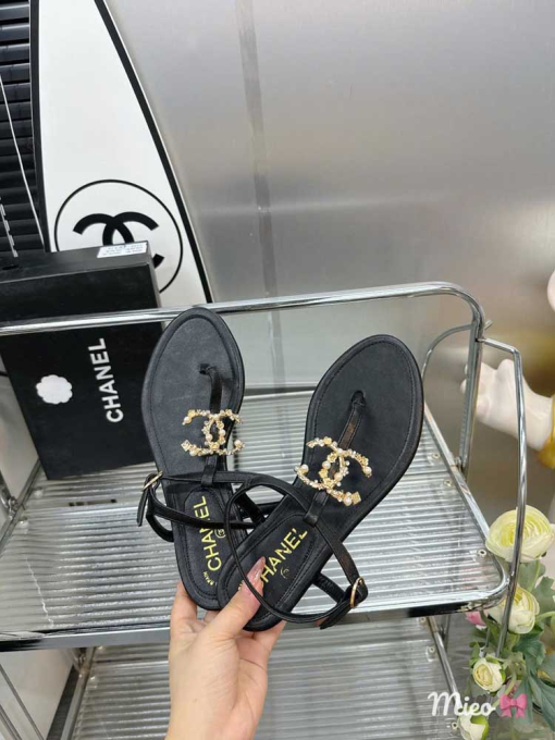 Custom Chanel Women Sandals - Image 4