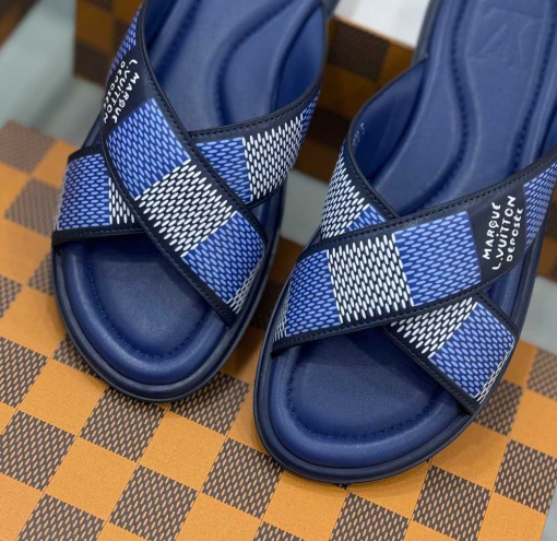 Custom Unisex Louis Vuitton Men/Women Slides