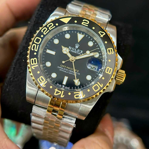 Custom Rolex GMT-Master II Black Adam Demi Black Dial - Asian 146 - Image 3