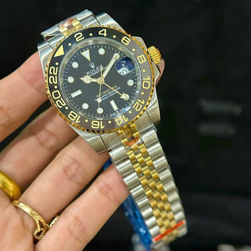 Custom Rolex GMT-Master II Black Adam Demi Black Dial - Asian 146 - Image 4