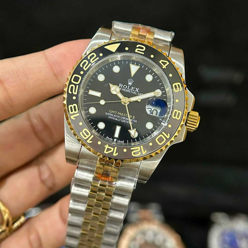 Custom Rolex GMT-Master II Black Adam Demi Black Dial - Asian 146 - Image 2