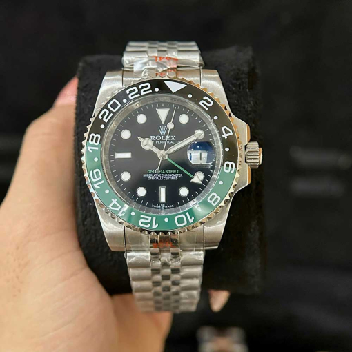 Custom Rolex GMT-Master II Sprite Black Dial - Asian 152 - Image 5