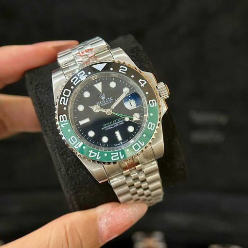 Custom Rolex GMT-Master II Sprite Black Dial - Asian 152