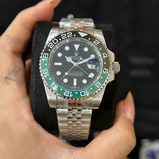 Custom Rolex GMT-Master II Sprite Black Dial - Asian 152 - Image 3