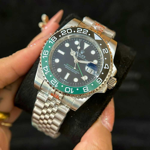 Custom Rolex GMT-Master II Sprite Black Dial - Asian 152 - Image 2