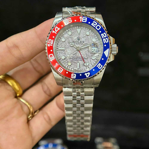 Custom Rolex GMT-Master II Pepsi Meteorite Dial - Asian 149 - Image 3