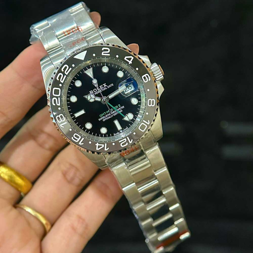 Custom Rolex GMT-Master II Bruce Wayne Black Dial - Asian 147 - Image 2