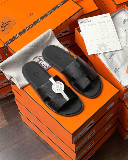 Custom Unisex Hermes Izmir Men/Women Slides - Image 3