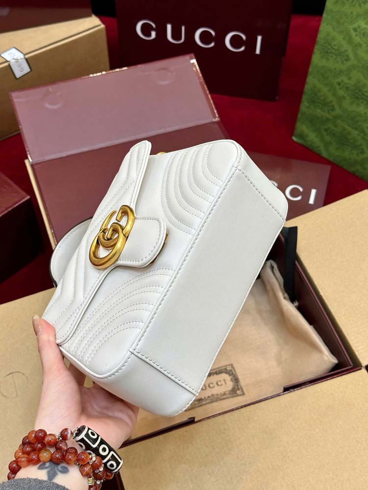 Custom Gucci Marmont Top Handle Bag - Image 8