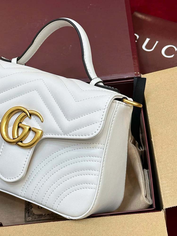 Custom Gucci Marmont Top Handle Bag - Image 7