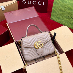 Custom Gucci Marmont Top Handle Bag