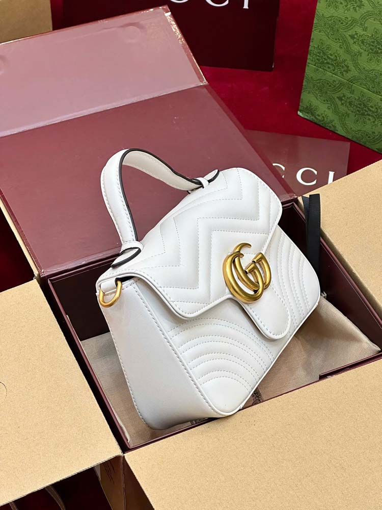 Custom Gucci Marmont Top Handle Bag - Image 6