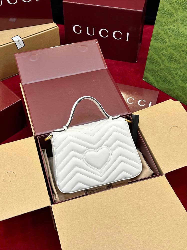 Custom Gucci Marmont Top Handle Bag - Image 4