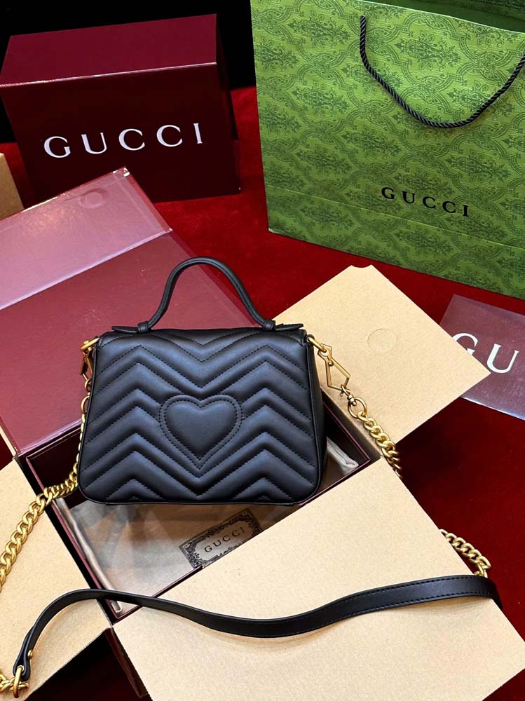 Custom Gucci Marmont Top Handle Bag - Image 6