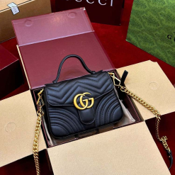 Custom Gucci Marmont Top Handle Bag