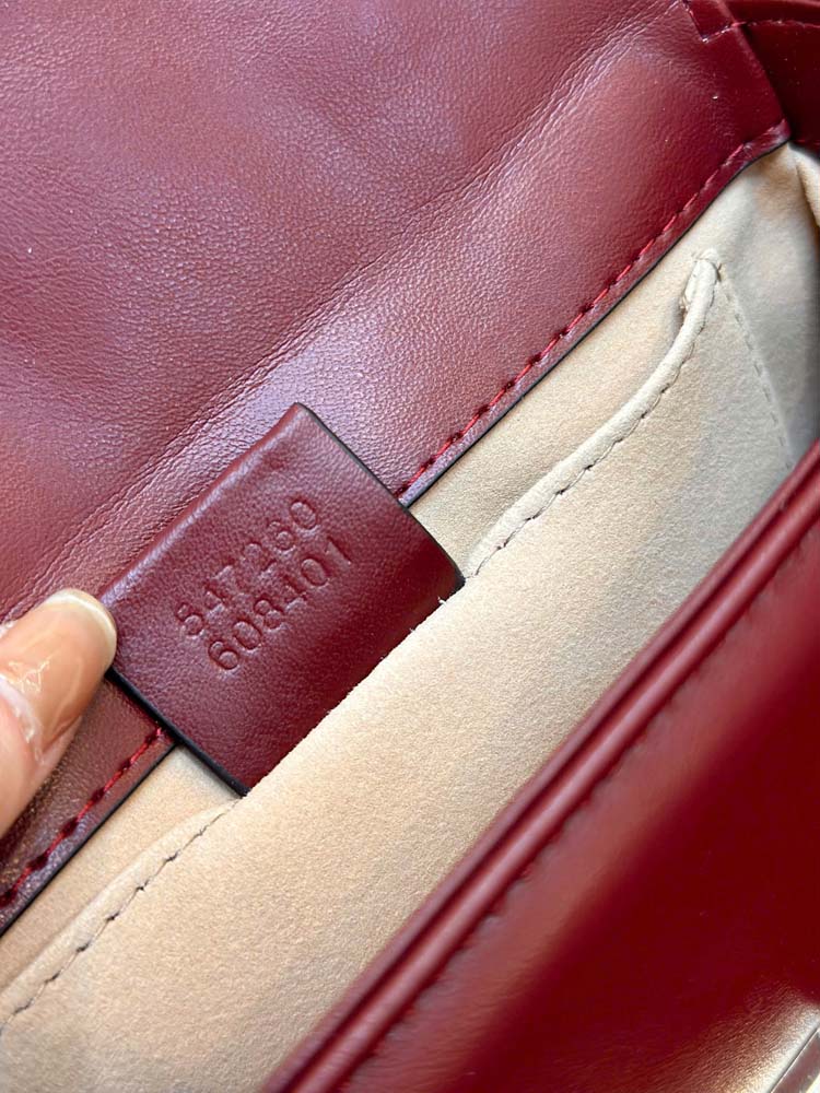 Custom Gucci Marmont Top Handle Bag - Image 5