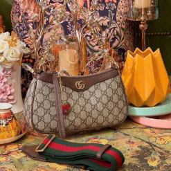 Custom Gucci Mini Shoulder Bag Strawberry