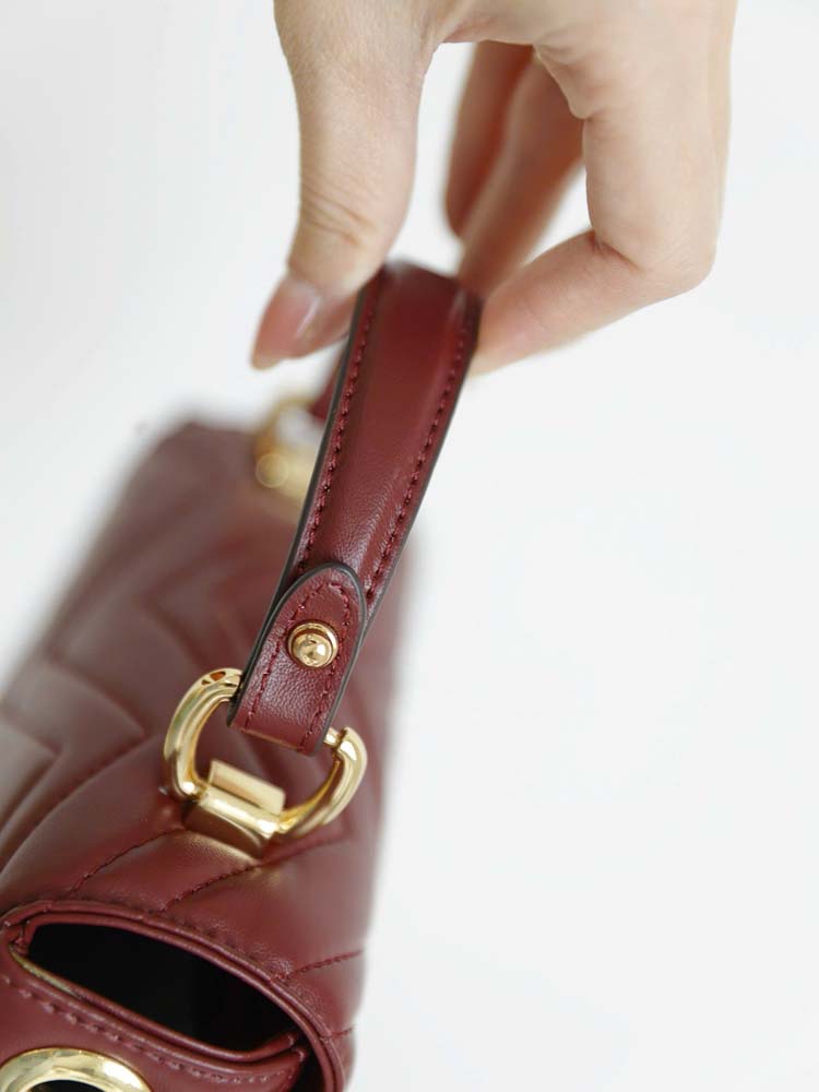 Custom Gucci Marmont Mini Top Handle Bag - Image 13