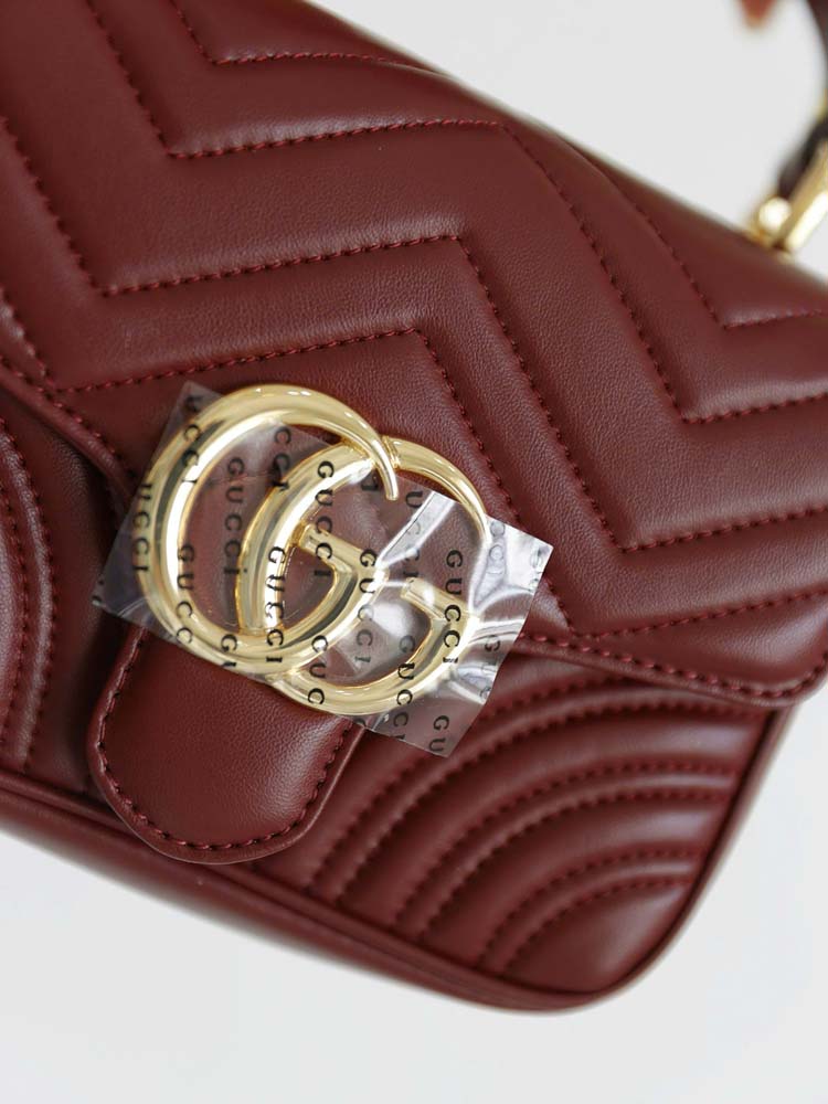 Custom Gucci Marmont Mini Top Handle Bag - Image 12