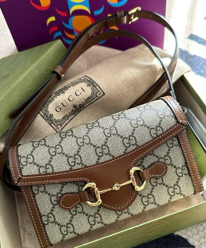 Custom Gucci Horsebit 1955 Monogram - Image 3