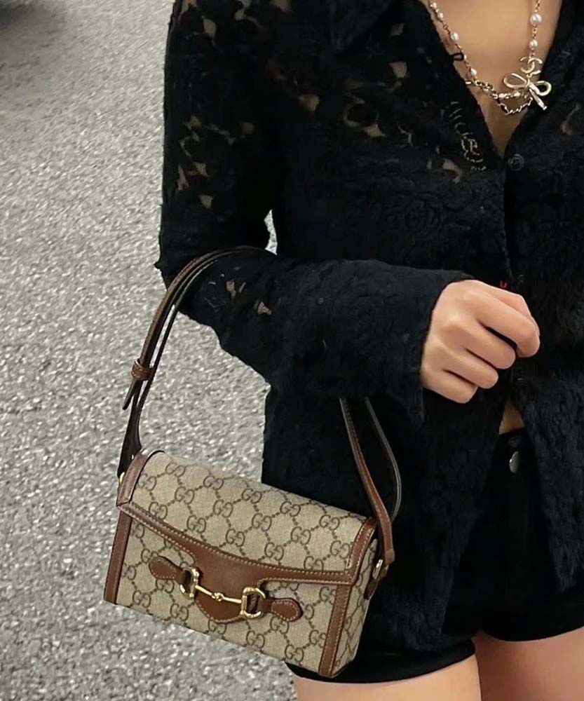 Custom Gucci Horsebit 1955 Monogram - Image 2