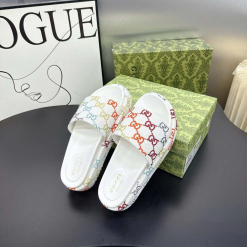 Custom Gucci Platform Slide Sandal