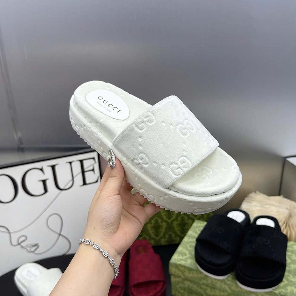 Custom Gucci Platform Slide Sandal - Image 4
