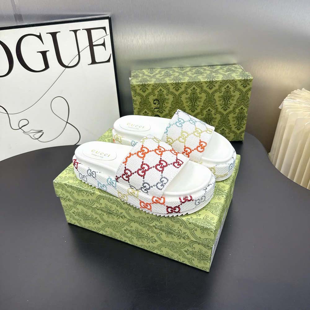 Custom Gucci Platform Slide Sandal - Image 2