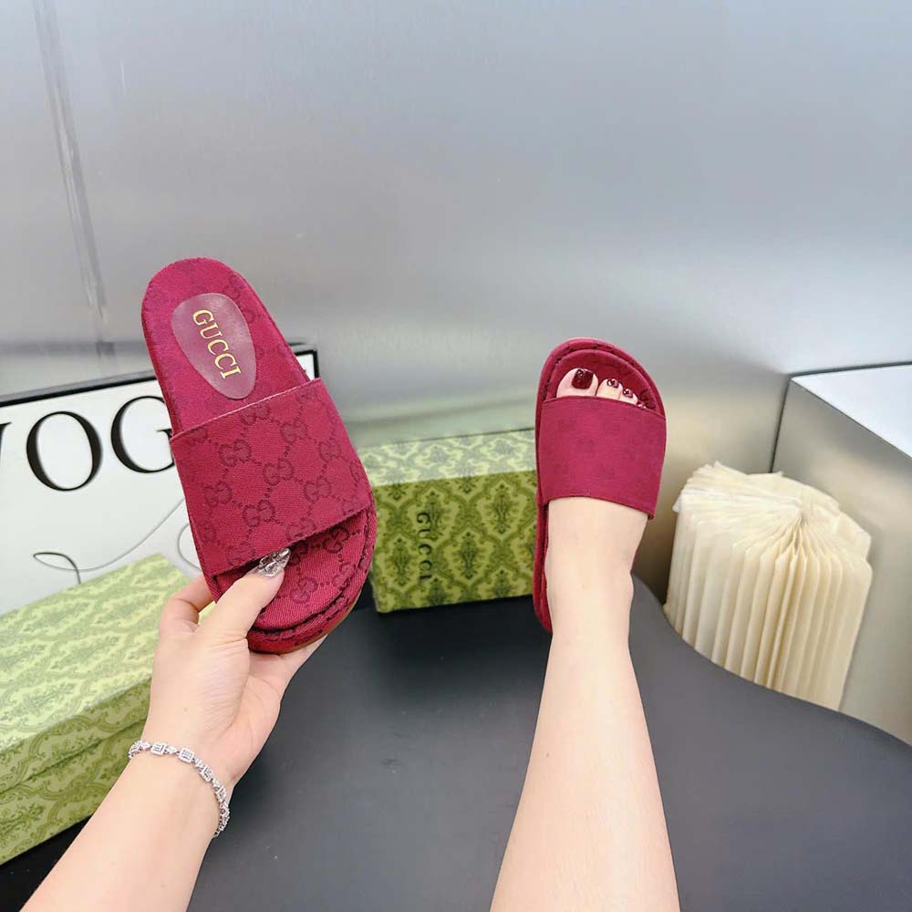 Custom Gucci Platform Slide Sandal - Image 6