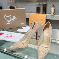 Custom Christian Louboutin Follies Strass Pumps