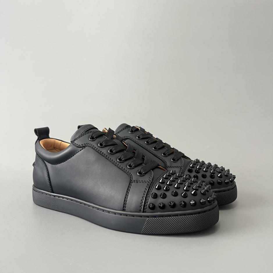 Custom Christian Louboutin Louis Junior Spikes Low-Top Sneakers - Image 8